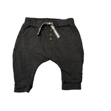 Load image into Gallery viewer, Unisex Anko, grey cotton pants, elasticated, GUC, size 000,  