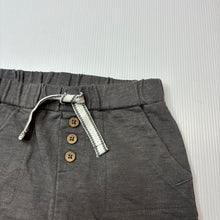 Load image into Gallery viewer, Unisex Anko, grey cotton pants, elasticated, GUC, size 000,  