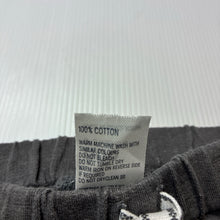 Load image into Gallery viewer, Unisex Anko, grey cotton pants, elasticated, GUC, size 000,  
