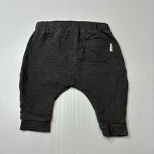 Load image into Gallery viewer, Unisex Anko, grey cotton pants, elasticated, GUC, size 000,  