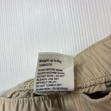 Load image into Gallery viewer, Unisex Baby Berry, beige cotton chino pants, elasticated, GUC, size 000,  