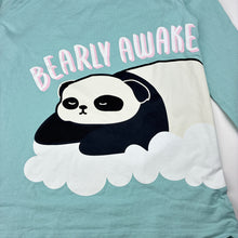 Load image into Gallery viewer, Girls Tilii, cotton long sleeve pyjama top, panda, EUC, size 10,  