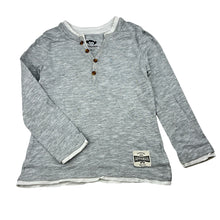 Load image into Gallery viewer, Unisex appaman, grey cotton long sleeve top, monkey, FUC, size 5,  