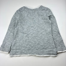 Load image into Gallery viewer, Unisex appaman, grey cotton long sleeve top, monkey, FUC, size 5,  
