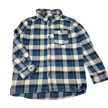 Load image into Gallery viewer, Boys Anko, check flannel cotton long sleeve shirt, FUC, size 5,  