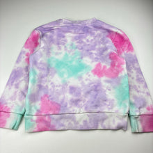 Load image into Gallery viewer, Unisex FILA, tie dyed cotton blend fleece lined sweater, GUC, size 7,  