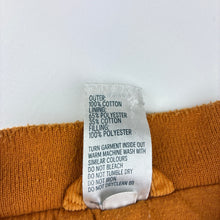 Load image into Gallery viewer, Boys Anko, orange corduroy cotton zip padded vest, FUC, size 4,  