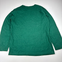 Load image into Gallery viewer, Unisex Primark, green cotton long sleeve t-shirt, tiger, EUC, size 9-10,  