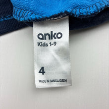 Load image into Gallery viewer, Unisex Anko, cotton long sleeve t-shirt, EUC, size 4,  