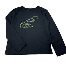 Load image into Gallery viewer, Unisex Anko, black cotton long sleeve t-shirt, dinosaur, EUC, size 8,  