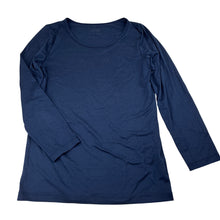Load image into Gallery viewer, Unisex Uniqlo, navy long sleeve t-shirt, pilling, FUC, size 9-10,  