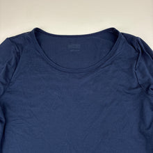 Load image into Gallery viewer, Unisex Uniqlo, navy long sleeve t-shirt, pilling, FUC, size 9-10,  