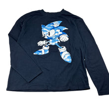 Load image into Gallery viewer, Unisex Sonic the Hedgehog, cotton blend long sleeve t-shirt, GUC, size 12,  
