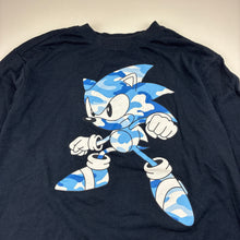 Load image into Gallery viewer, Unisex Sonic the Hedgehog, cotton blend long sleeve t-shirt, GUC, size 12,  
