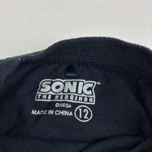 Load image into Gallery viewer, Unisex Sonic the Hedgehog, cotton blend long sleeve t-shirt, GUC, size 12,  