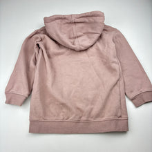 Load image into Gallery viewer, Unisex H&amp;M, pink cotton fleece lined hoodie, GUC, size 5,  