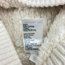 Load image into Gallery viewer, Unisex Anko, cotton knit fleece lined hooded jacket, EUC, size 00,  