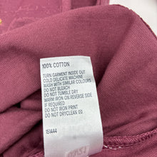 Load image into Gallery viewer, Girls Anko, burgundy cotton long sleeve t-shirt, girl, EUC, size 7,  