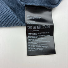 Load image into Gallery viewer, Unisex H&amp;M, blue cotton knit cardigan, NEW, size 3,  