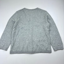 Load image into Gallery viewer, Unisex H&amp;M, grey cotton knit cardigan, EUC, size 3,  