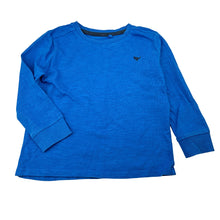 Load image into Gallery viewer, Unisex Anko, blue marle cotton long sleeve t-shirt, embroidered, GUC, size 3,  