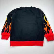 Load image into Gallery viewer, Unisex Hot Wheels, Let's Race cotton blend fleece lined sweater, car, GUC, size 5,  