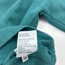 Load image into Gallery viewer, Unisex Anko, teal cotton blend knit long sleeve t-shirt, GUC, size 4,  