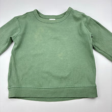 Load image into Gallery viewer, Unisex Target, green stretch cotton ribbed knit top, FUC, size 2,  
