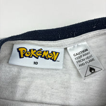 Load image into Gallery viewer, Unisex Pokemon, Pikachu, Bulbasaur, Squirtle and Charmander pyjama top, pilling, FUC, size 10,  