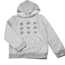 Load image into Gallery viewer, Girls Anko, grey cotton blend fleece lined hoodie, GUC, size 7,  