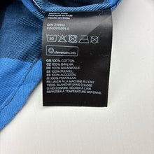 Load image into Gallery viewer, Unisex H&amp;M, check flannel cotton long sleeve shirt, EUC, size 7,  