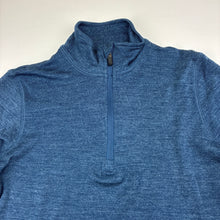 Load image into Gallery viewer, Unisex Crane, merino wool blend lightweight sweater, EUC, size 8,  