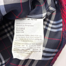 Load image into Gallery viewer, Unisex le reve, lightweight check cotton zip jacket, EUC, size 6-7,  