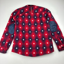 Load image into Gallery viewer, Unisex le reve, lightweight check cotton zip jacket, EUC, size 6-7,  