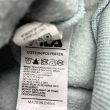 Load image into Gallery viewer, Unisex FILA, cotton blend fleece lined hoodie, GUC, size 12,  