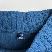 Load image into Gallery viewer, Unisex UNIQLO KIDS, blue ribbed knit sweater, EUC, size 9-10,  