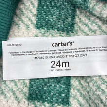 Load image into Gallery viewer, Unisex Carter's, check zip fleece vest, pilling, FUC, size 2,  