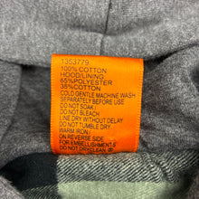 Load image into Gallery viewer, Boys Tilt, check flannel cotton hooded long sleeve shirt, EUC, size 6,  