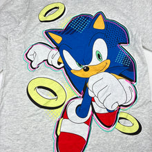 Load image into Gallery viewer, Unisex SEGA, SONIC THE HEDGEHOG cotton long sleeve t-shirt, EUC, size 10,  