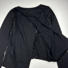Load image into Gallery viewer, Unisex H&amp;M, lightweight long sleeve flyaway back top, GUC, size 9-10,  