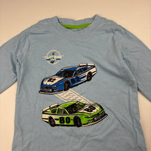 Load image into Gallery viewer, Boys Favourites, cotton long sleeve t-shirt, motor racing, EUC, size 3,  