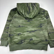 Load image into Gallery viewer, Unisex Target, camo print cotton blend fleece lined hoodie, GUC, size 10,  