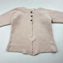 Load image into Gallery viewer, Girls Anko, pink cotton knit cardigan, FUC, size 1,  