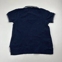 Load image into Gallery viewer, Unisex Country Road, navy cotton polo top, embroidered, GUC, size 3,  