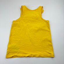 Load image into Gallery viewer, Girls LC Waikiki, yellow cotton ruffle singlet, EUC, size 6-7,  