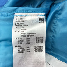 Load image into Gallery viewer, Unisex Uniqlo, blue zip puffer vest, minor marks, FUC, size 5,  