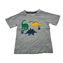 Load image into Gallery viewer, Unisex Anko, grey cotton blend pyjama top, dinosaur, GUC, size 2,  