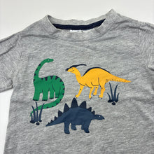 Load image into Gallery viewer, Unisex Anko, grey cotton blend pyjama top, dinosaur, GUC, size 2,  
