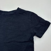 Load image into Gallery viewer, Unisex Next, navy cotton t-shirt, GUC, size 3,  