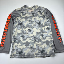 Load image into Gallery viewer, Unisex Harley-Davidson, camo print lightweight top, FUC, size 8-10,  